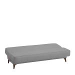 Καναπές Κρεβάτι Τριθέσιος LUKAS Ανοιχτό Γκρι 210x85x84cm