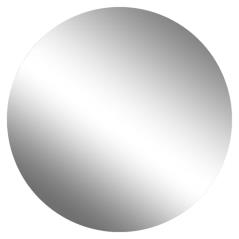 Καθρέπτης Lorida pakoworld λευκό 60x2.2x60εκ