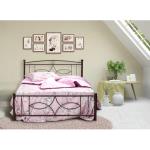 Κρεβάτι Νο15 Μεταλλικό σε χρώμα ανθρακόμαυρο για στρώμα 90x190cm