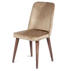 LOTUS Καρέκλα ξύλο φυσικό χρώμα/ύφασμα ATLAS LIMA 07