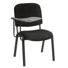 SIGMA Καρέκλα Θρανίο, Μέταλλο Βαφή Μαύρο, Ύφασμα Μαύρο 65x70x77cm / Σωλ.35x16/1mm