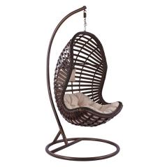 ΚΡΕΜΑΣΤΗ ΠΟΛΥΘΡΟΝΑ ΦΩΛΙΑ DILLON ΜΕ RATTAN ΚΑΦΕ HM5719.02 Φ103 x 200 εκ.