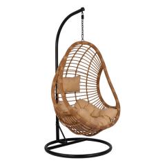 ΚΡΕΜΑΣΤΗ ΠΟΛΥΘΡΟΝΑ ΦΩΛΙΑ CALLIE HM5541.01 ΜΕ WICKER και ΜΑΞΙΛΑΡΙΑ ΜΠΕΖ Φ95Χ195Υ εκ.
