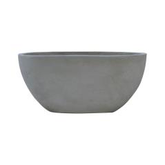 FLOWER POT-4 Cement Grey 56x27x26cm