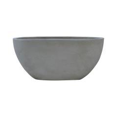 FLOWER POT-4 Cement Grey 56x27x26cm