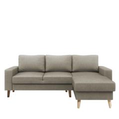 Καναπές Γωνιακός FIRENZE Taupe 223x152x90cm