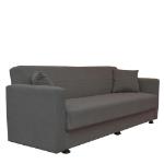 Καναπές Κρεβάτι AMETHYST Τριθέσιος Σκούρο Γκρι 214x78x78cm