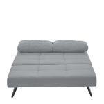 Καναπές Κρεβάτι Διθέσιος GAEL Ανοιχτό Γκρι 150x91x90cm