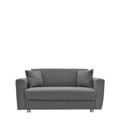 Καναπές Κρεβάτι Διθέσιος JUAN Γκρι 151x82x80cm