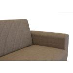 Καναπές Κρεβάτι Τριθέσιος JUAN Καφέ 214x82x80cm