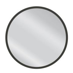 Καθρέπτης Τοίχου MAKUR Ανθρακί Μοριοσανίδα/Γυαλί 60x60cm