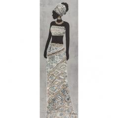  Πίνακας "Γυναικεία Φιγούρα" Καμβάς 40x120cm