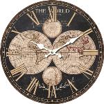 Ρολόι Τοίχου MDF Φ58.2x4.3cm