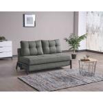 Καναπές Κρεβάτι Διθέσιος GAEL Γκρι 150x91x90cm
