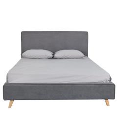 Κρεβάτι TULIP Σκούρο Γκρι 216x160x110cm