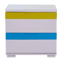 Κομοδίνο SWIFT Χρωματιστό MDF 48x40x46cm