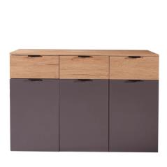Κονσόλα Fresh Mdf Καρυδιά/Γκρι 120x50x85cm