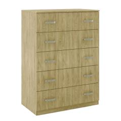 Συρταριέρα KAΛYΨΩ Μοριοσανίδα Raw Endgrain Oak 80x45x111cm