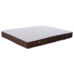 ΣΤΡΩΜΑ ΥΠΕΡΔΙΠΛΟ PEACEFUL 160Χ200 BONELL SPRING HM375.02 ΚΑΦΕ ΛΕΥΚΟ