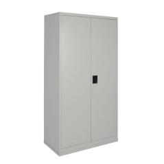 Ντουλάπα DWALIN Ανοιχτό Γκρι Μέταλλο 180x90x45cm