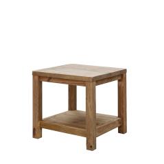 Βοηθητικό τραπέζι,μασίφ ανακυκλ.πεύκο,60x60cm Μ:60cm Π:60cm Υ:60cm