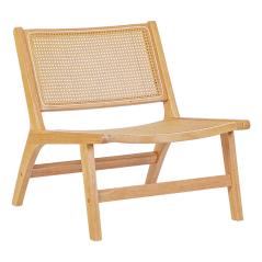 Καρέκλα Merritt pakoworld pe rattan φυσικό 66x72x72εκ