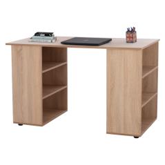 ΓΡΑΦΕΙΟ ΜΕ 2 ΕΣΩΤΕΡΙΚΕΣ ΒΙΒΛΙΟΘΗΚΕΣ ALISTAIR SONAMA OAK  HM2414.02 125Χ60Χ77Υεκ.