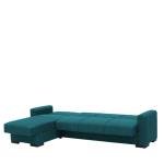 Καναπές Κρεβάτι Γωνιακός JOSE Πετρόλ 270x165x84cm