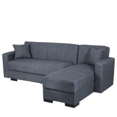 Καναπές κρεβάτι γωνιακός MIRA ύφασμα INTERNOBASE 176552 236Χ150Χ78