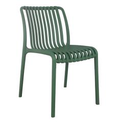 MODA Καρέκλα Στοιβαζόμενη PP - UV Πράσινο 48x57x80cm