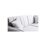 Καναπές 3θέσιος κρεβάτι PWF-0178 με ύφασμα κρεμ 202x80x85εκ