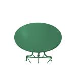 Τραπέζι Noah pakoworld μεταλλικό πράσινο Φ70x72εκ