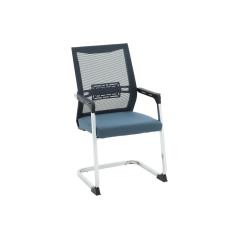 Καρέκλα γραφείου επισκέπτη Chromatic pakoworld μέταλλο-mesh γκρι-μπλε