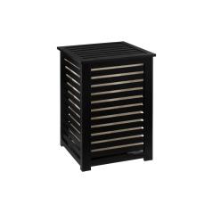 Καλάθι απλύτων Africa pakoworld μαύρο 40x38x58εκ