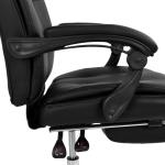 Καρέκλα Γραφείου AMAPYΛΛIΣ Μαύρη 72x66x122-132cm