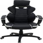 Καρέκλα Γραφείου Gaming ΚΛΕΟΝΙΚΗ Μαύρο/Λευκό 65x72x118-126cm