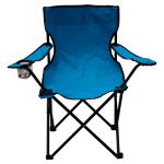 Καρέκλα Παραλίας Μπλε Μέταλλο/Ύφασμα 50x50x80cm