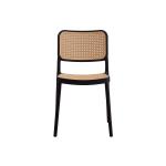 Καρέκλα Poetica pakoworld με UV protection PP μπεζ-μαύρο 42x52x81εκ. 42x52x81εκ