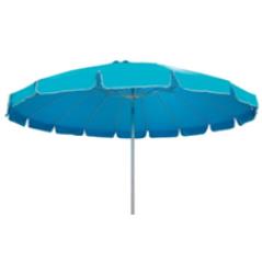 Ομπρέλα παραλίας/πισίνας SOLART 240/16, Polyester 300Dx600D, κατάλληλη για επαγγελματική και οικιακή χρήση Χρώμα Θαλασσί