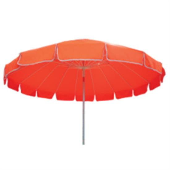 Ομπρέλα παραλίας/πισίνας SOLART 240/16, Polyester 300Dx600D, κατάλληλη για επαγγελματική και οικιακή χρήση Χρώμα Πορτοκαλί