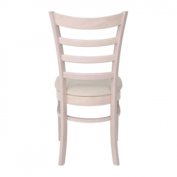 NATURALE ΚΑΡΕΚΛΑ WHITE WASH / PU ΕΚΡΟΥ 42x50x91cm