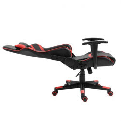 BF9050 Gaming Πολυθρόνα Γραφείου, Ανάκλιση Πλάτης έως 90°, Pu Μαύρο - Κόκκινο 67Χ69Χ134