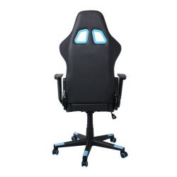 BF9150 Gaming Πολυθρόνα Γραφείου, Ανάκλιση Πλάτης έως 90°, Pu Μαύρο - Μπλε 67Χ69Χ134