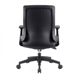 BF8950 ΠΟΛΥΘΡΟΝΑ ΓΡΑΦΕΙΟΥ MESH - ΥΦΑΣΜΑ ΜΑΥΡΟ 64x64x98/110cm