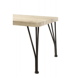 Τραπέζι σαλονιού Φυσικό Μελαμίνη 120x60x46cm