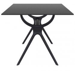 AIR ΤΡΑΠΕΖΙ 180Χ90Χ74εκ. BLACK LAMINATE 12mm