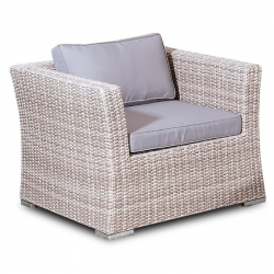 LILLY Καθιστικό Σέτ Rattan Σέτ 4 Τεμαχίων Με Αλουμίνιο Σκελετό