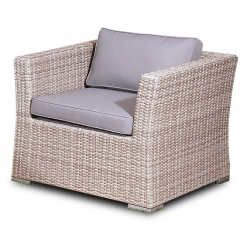 LILLY Καθιστικό Σέτ Rattan Σέτ 4 Τεμαχίων Με Αλουμίνιο Σκελετό