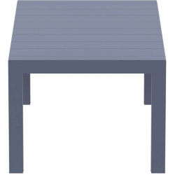 VEGAS DARK GREY 100X180/220Χ75εκ. ΕΠΕΚΤ.ΤΡΑΠΕΖΙ ΠΟΛ/ΝΙΟΥ