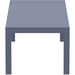 VEGAS DARK GREY 100X260/300Χ75εκ. ΕΠΕΚΤ.ΤΡΑΠΕΖΙ ΠΟΛ/ΝΙΟΥ